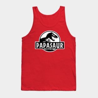 Papasaur Tank Top